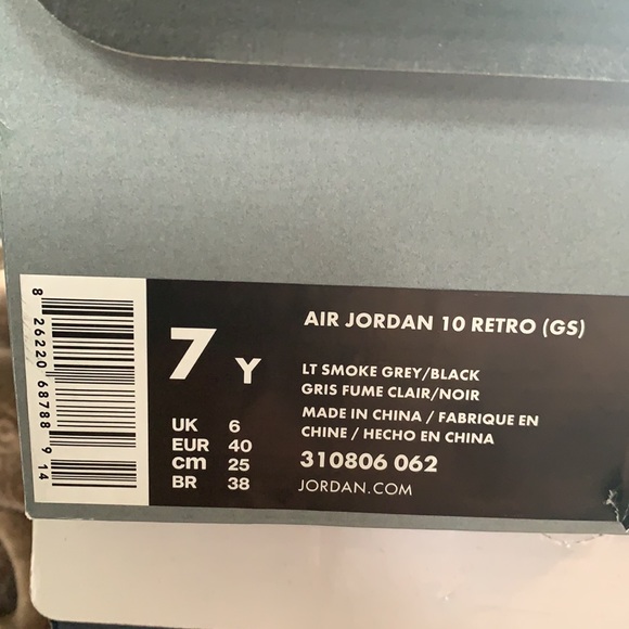 Air Jordan 10 Retro (GS) - Picture 4 of 4